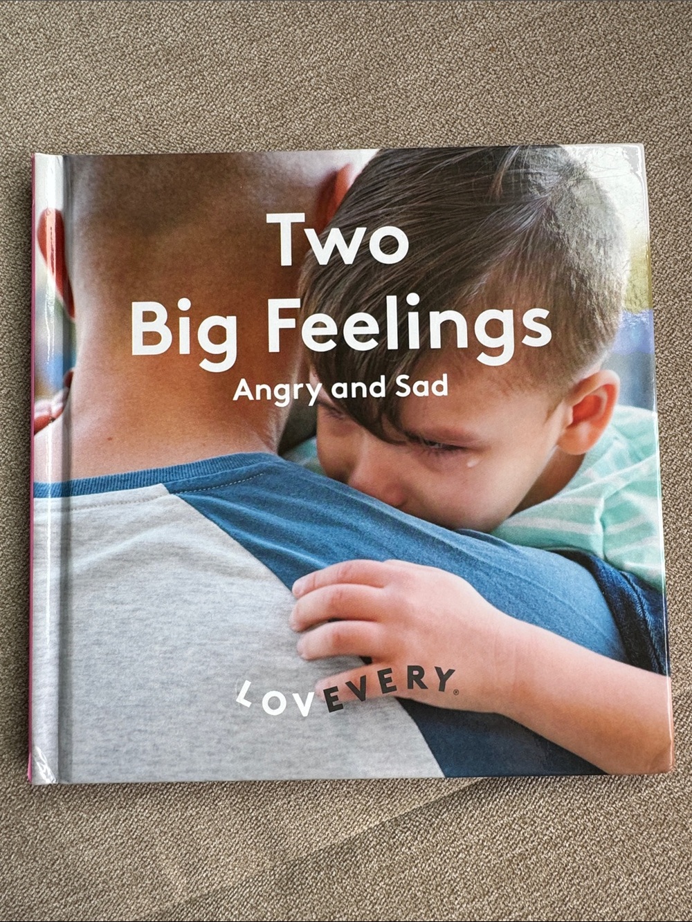 Lovevery Two Big Feelings Board Book - Blue/Gray